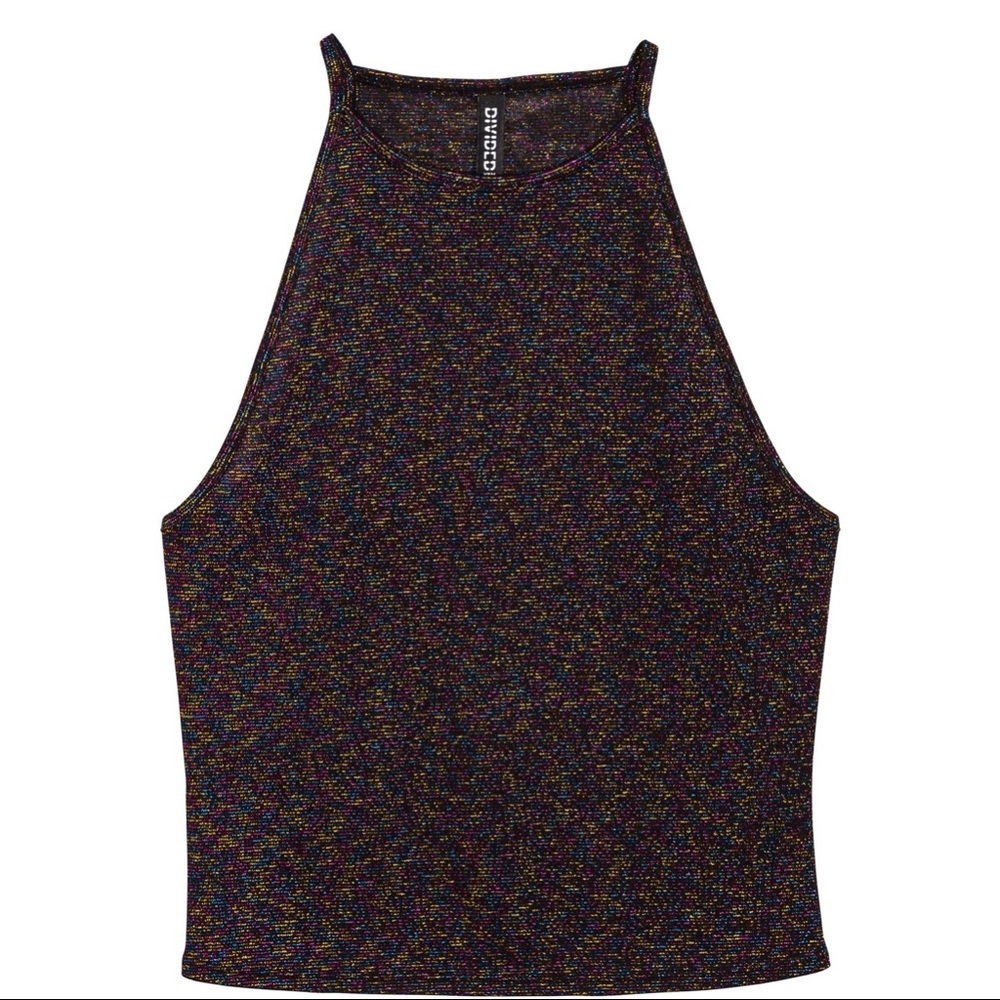 Metallic Glittery Top - H&M